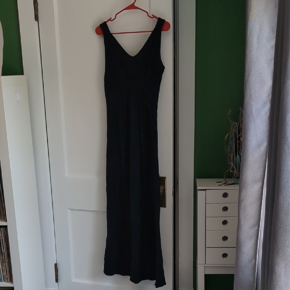 Eddie Bauer Classic Black Maxi Dress